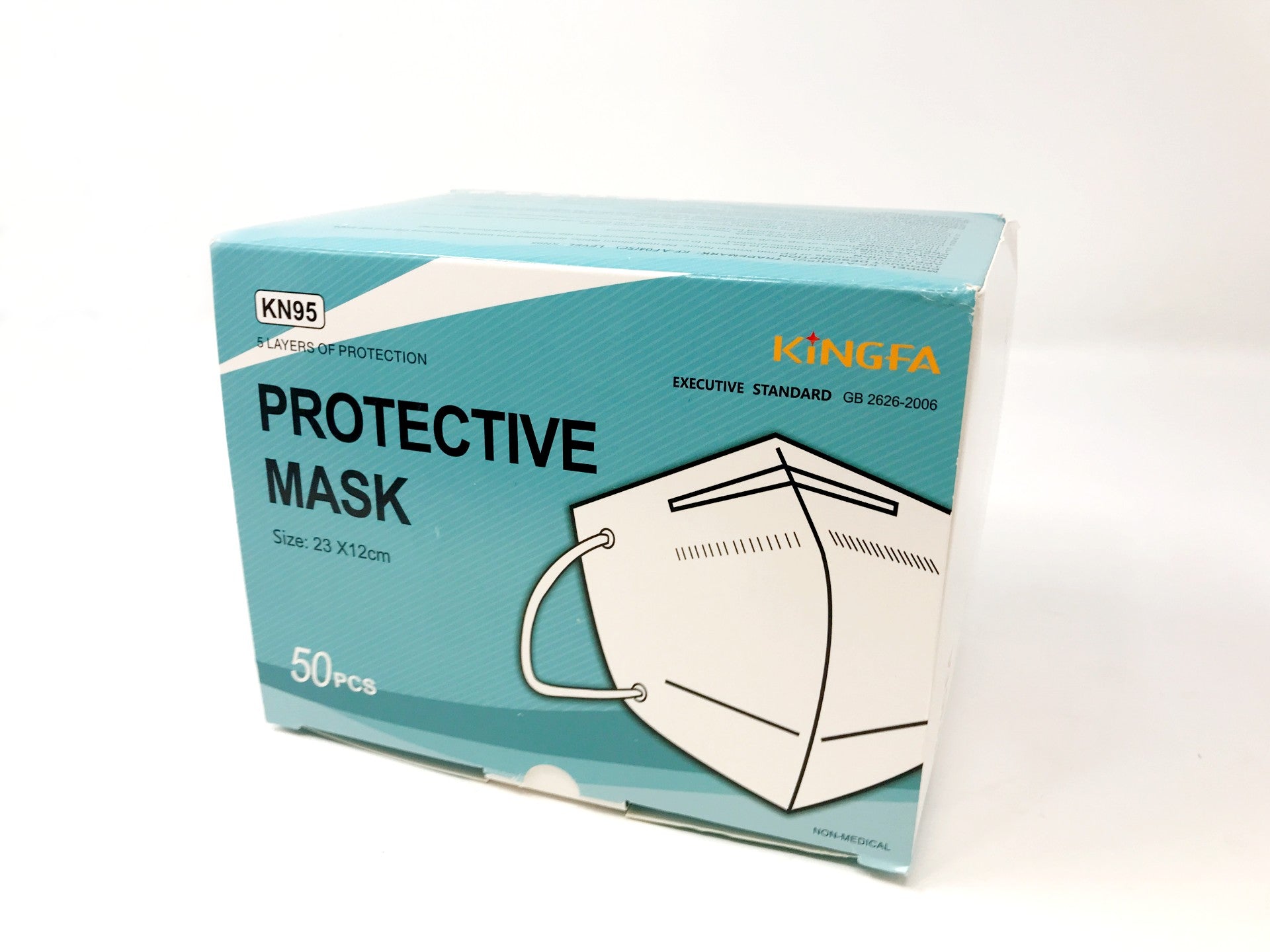 KINGFA KN95 Flat-Fold Face Mask – Armbrust American