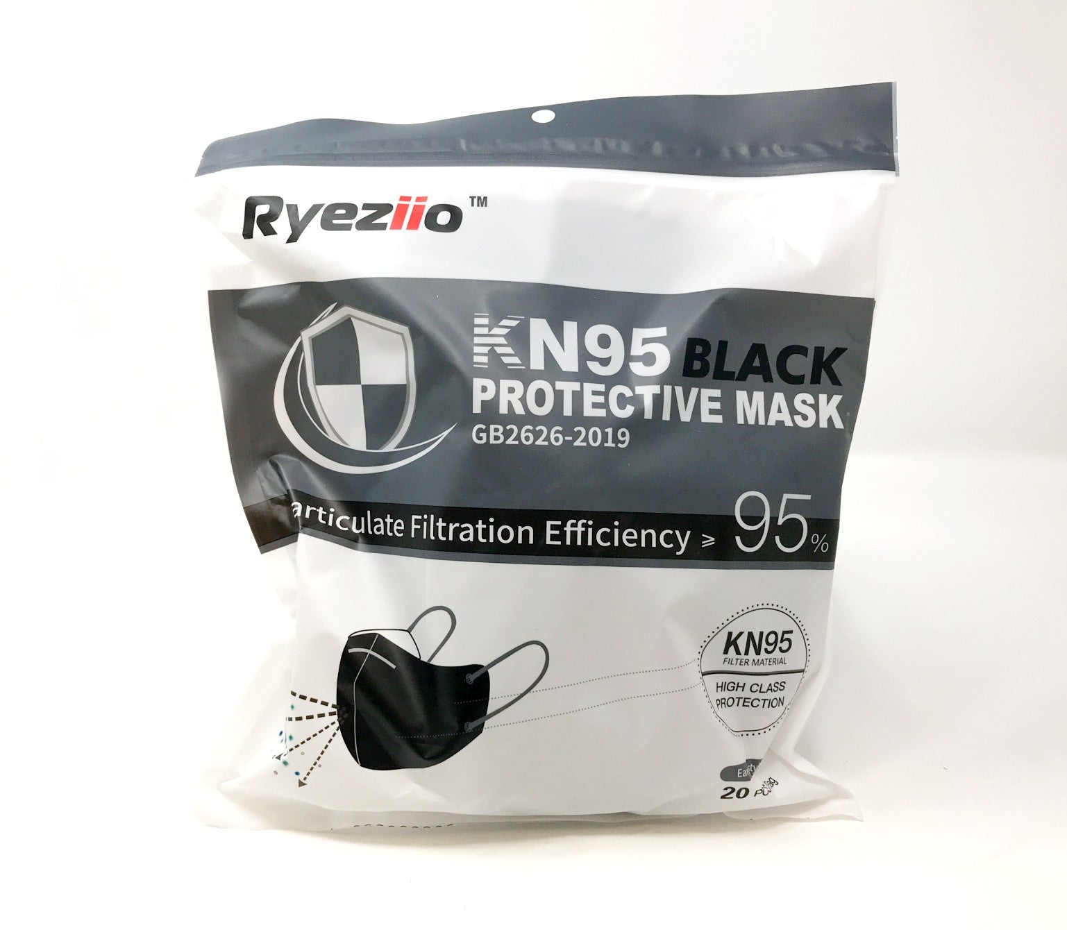 Ryeziiio KN95 Face Mask