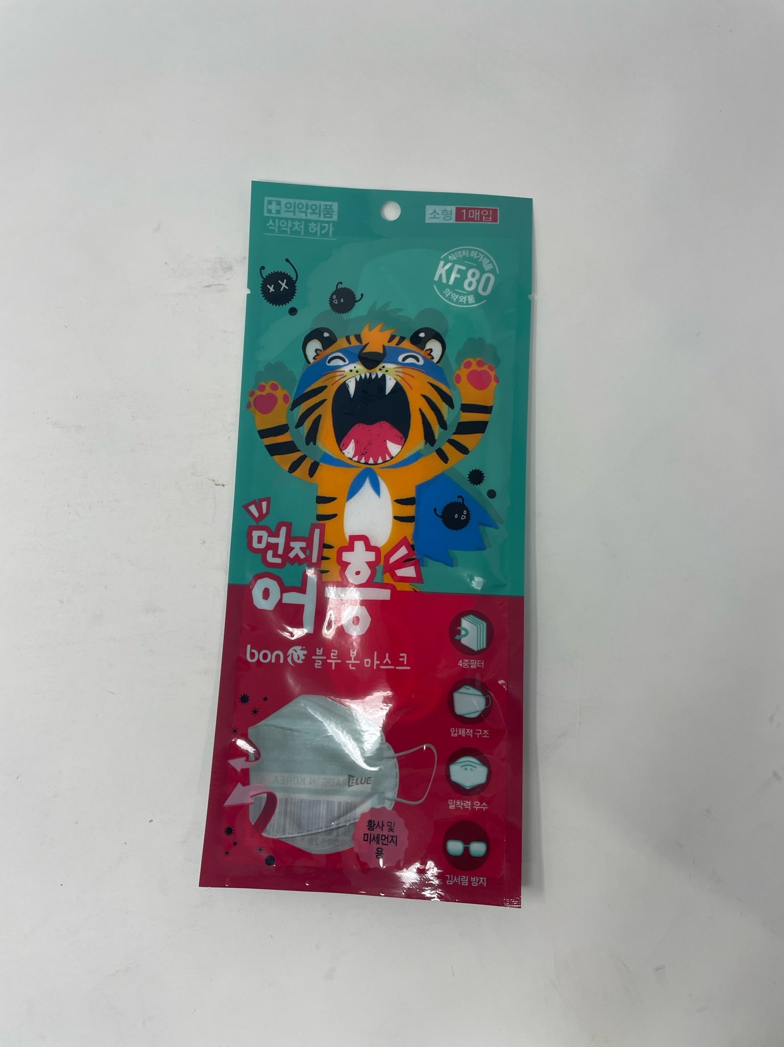 Blue KF80 Tiger 3D Mask