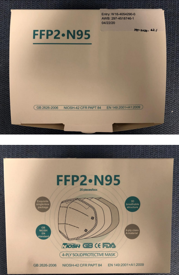 Self-Breathing Filtration Particle-Preventive Respirator