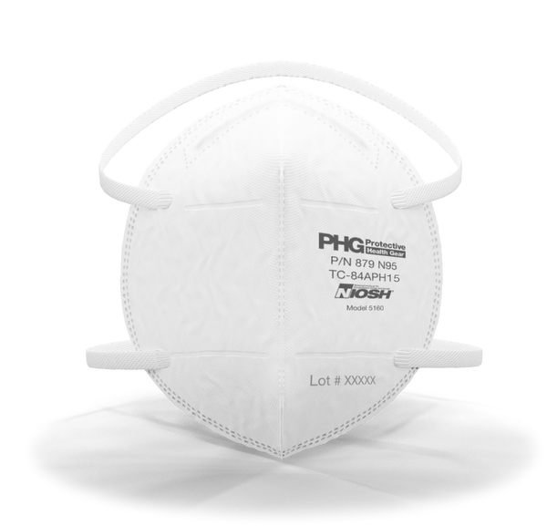 Protective Health Gear Particulate Respirator N95 - Model 5160