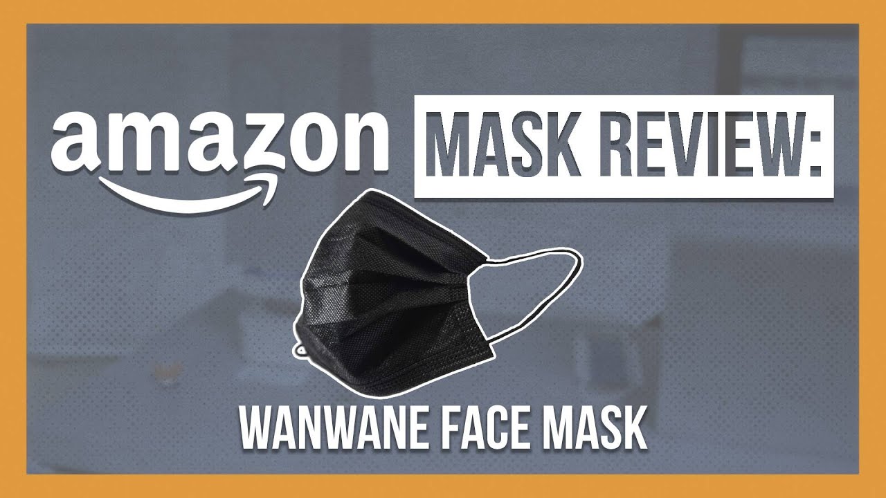 Wanwane Black Dust Filter Disposable Face Mask