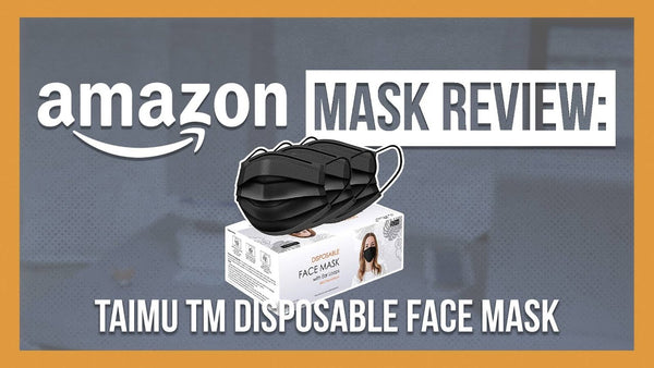 Taimu TM Black Disposable Masks