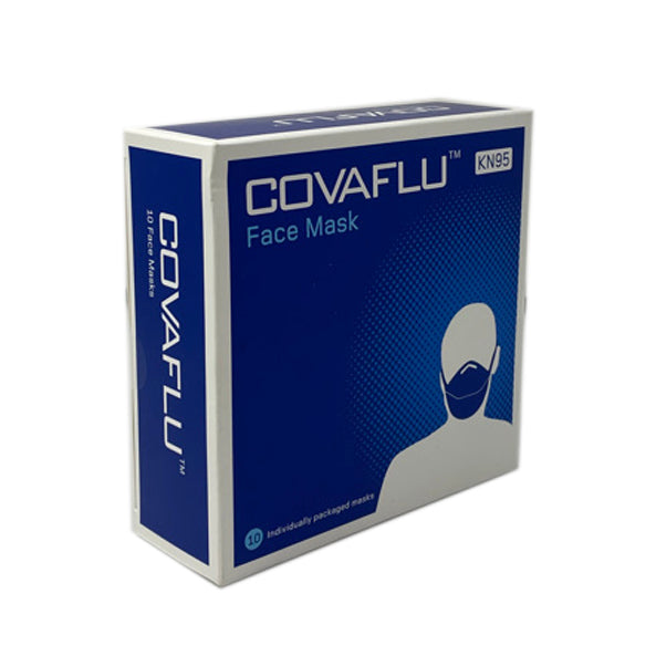 COVAFLU KN95 Flat-Fold Face Mask