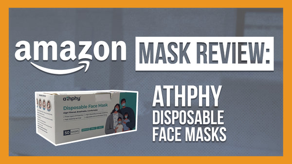 ATHPHY Blue 3 lyr High Filtered Disposable Face Masks