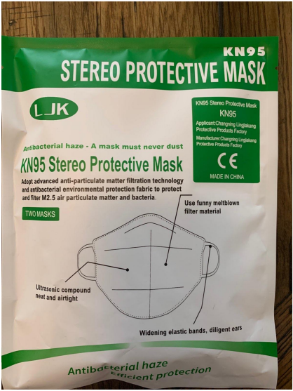 Stereo Protective Mask KN95