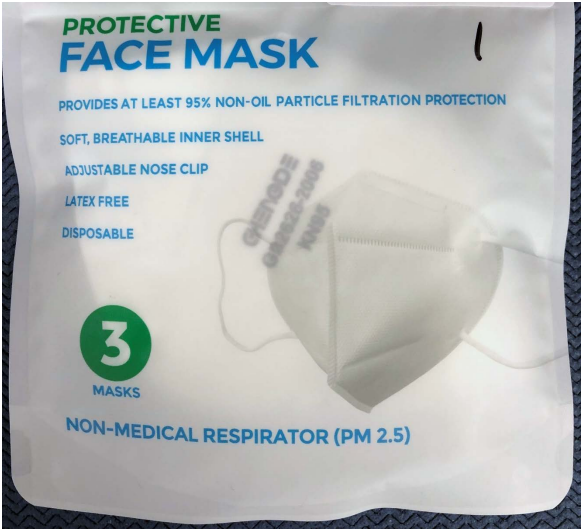 Chengde Technology KN95 Folding Protective Mask