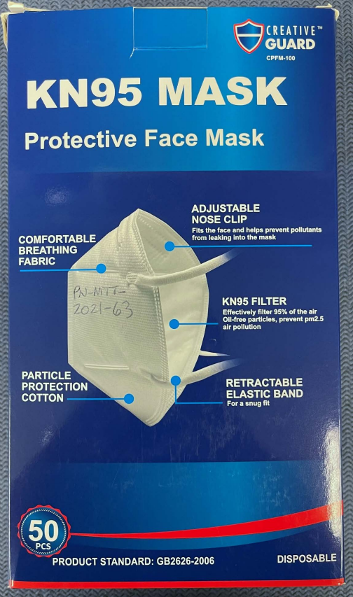 Creative Guard KN95 Mask