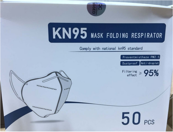 Shaofeng Dress KN95 Mask Folding Respirator (Non-Medical)