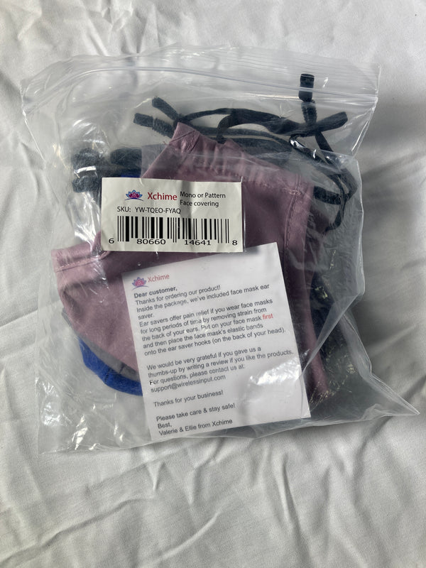 XChime Cloth Face Mask