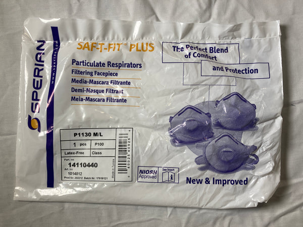 Sperian Saf-T-Fit Plus P100