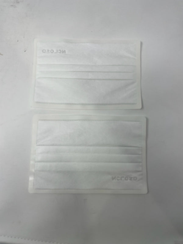 NCLOSD 3 Layer Adhesive Face Masks