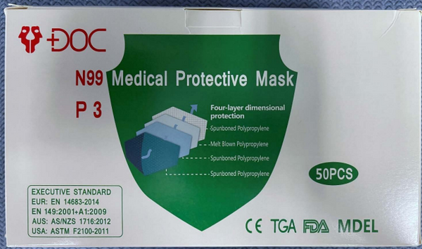 DOC N95 Medical Protective Mask