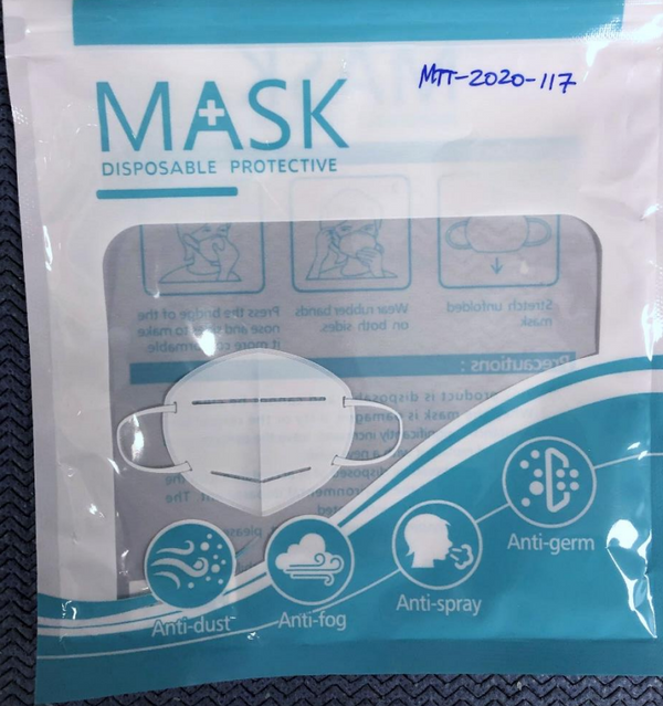 Green Health Science Technology Disposable Protective Mask (Non-Medical)