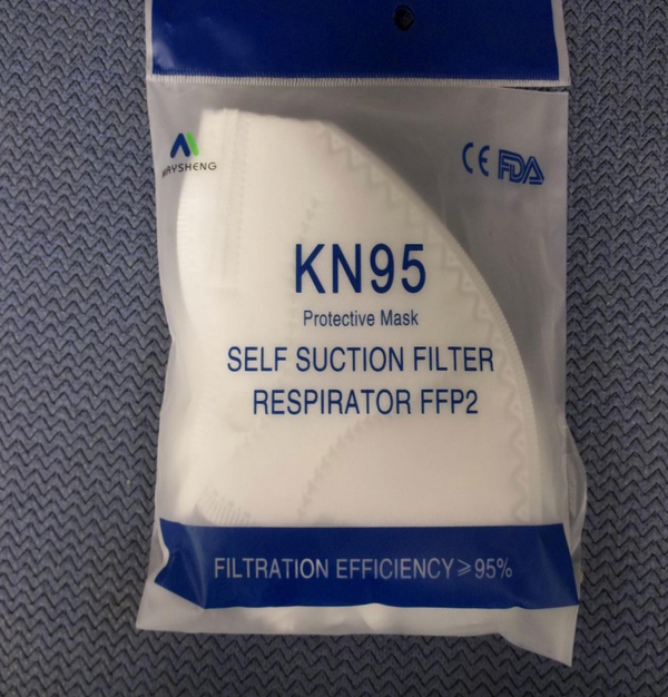 Maysheng KN95 Protective Mask (Self Suction Filter Respirator FFP2)