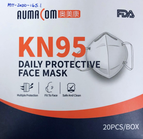 Aumacom KN95 Daily Protective Face Mask
