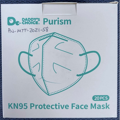 Daddy's Choice Purism KN95 Protective Face Mask