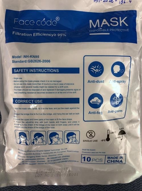 Facecode Mask NH-KN95
