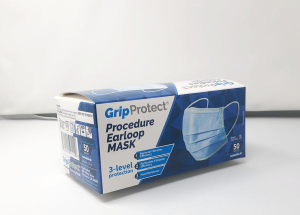 GripProtect Store Blue Lvl 3 Procedure Face Masks