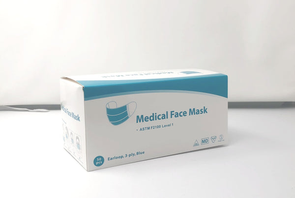 Winner Medical Co. Blue Medical 3 ply Disposable Face Masks