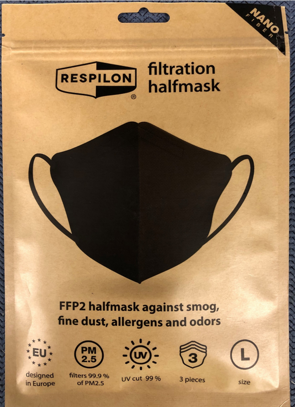 Respilon RespiPro Carbon FFP2 Nanofiber Respirator