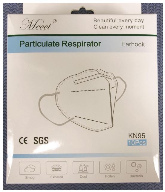 Mecci MJ-N02A (Particulate Respirator)