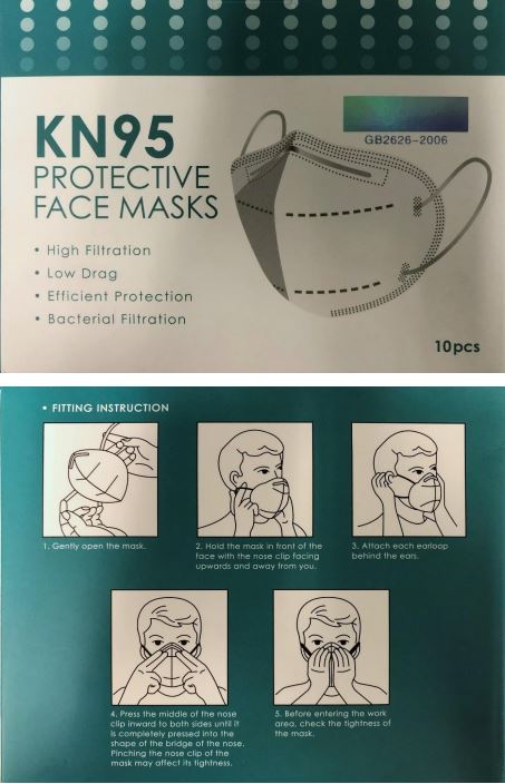 Xingxin KN95 Protective Face Masks