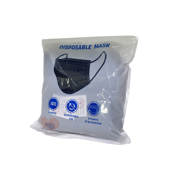 Bingfone Black Protective Disposable Masks by Masckoting