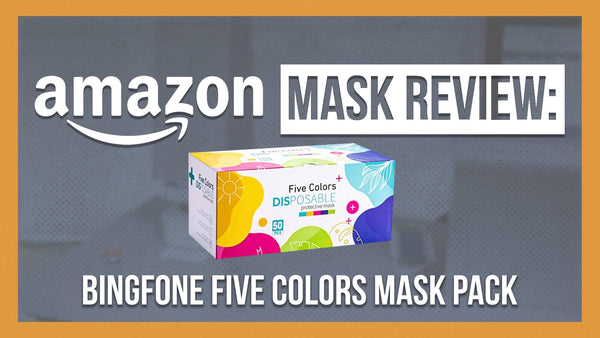 Bingfone Multi-color pack Disposable Masks