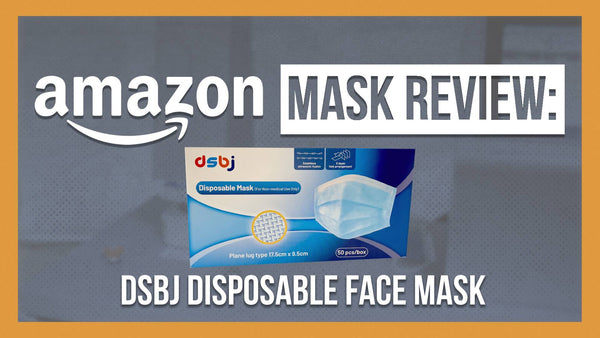 DSBJ 3ply Disposable Face mask Pleated