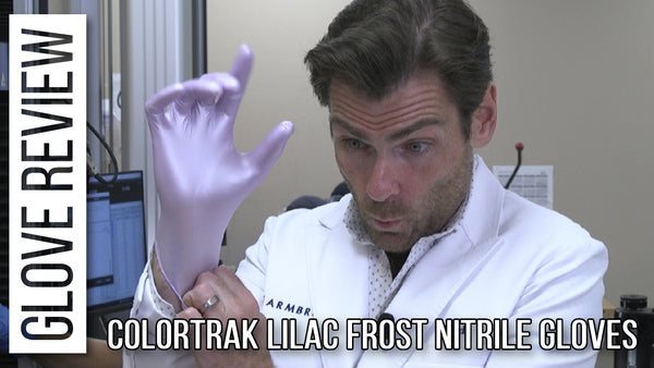 Colortrak Lilac Frost Nitrile Gloves Review