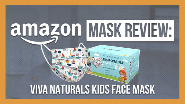 Viva Naturals Blue Camo Disposable Kids Masks