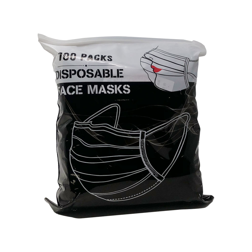 Wecolor Black 3ply Disposable Face Masks – Armbrust American