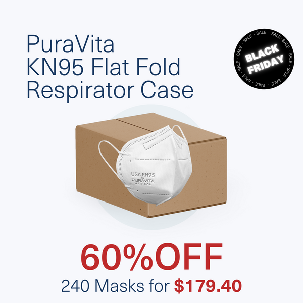 Black Friday: PuraVita KN-STYLE Surgical Mask | FDA 510(K) Cleared