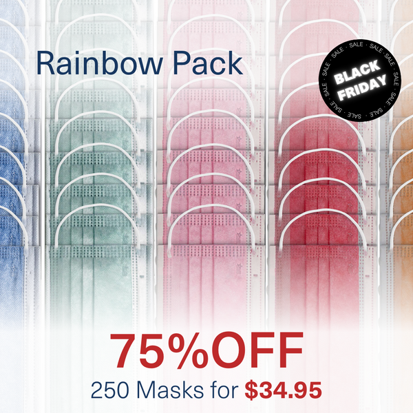 Black Friday Sale | 3Ply Rainbow Packs